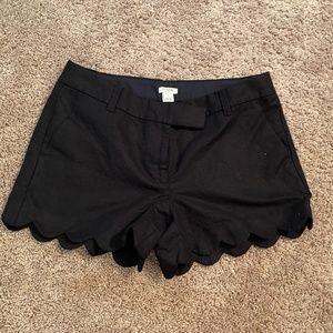 J.Crew Factory Linen Scalloped Edge Shorts